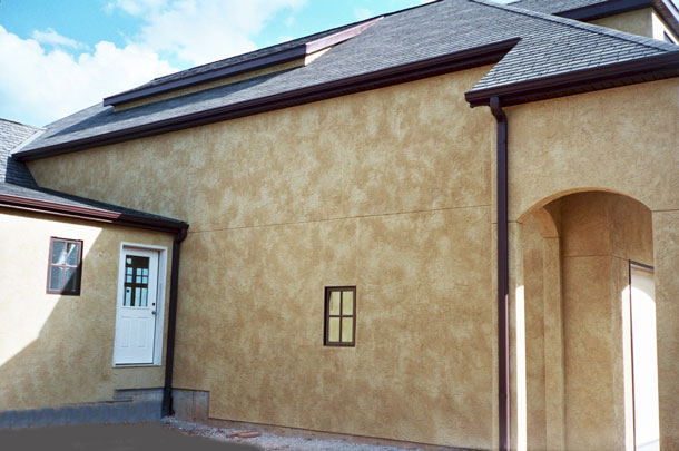 We carry stucco in all colors so that you can design and build what you want
